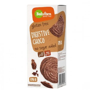 Balviten Μπισκότα Digestive Σοκολάτα Χωρίς Ζάχαρη 175gr